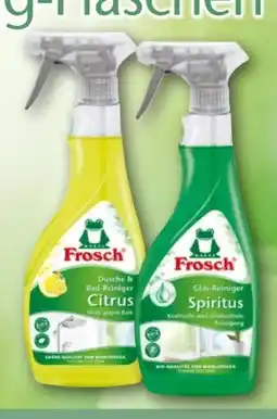 REWE Center Frosch Spiritus Glasreiniger Angebot