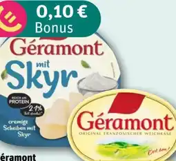 REWE Géramont mit Skyr Scheiben Angebot