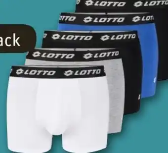 REWE Center Lotto Herren-Boxershorts 5er-Pack Angebot