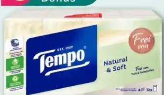 REWE Center Tempo Taschentücher Natural & Soft Angebot