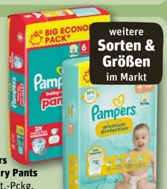 REWE Center Pampers Baby-Dry Pants Maxi Economy Pack Angebot