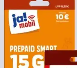 REWE Center ja! Mobil Prepaid Smart Paket Angebot