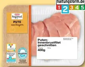 REWE Center Rewe Regional Puten-Innenfilet geschnitten Angebot