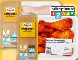 REWE Center Rewe Regional Hähnchen-Unterschenkel Angebot