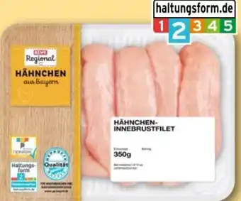 REWE Center Rewe Regional Frisches Hähnchen-Innenbrustfilet Angebot