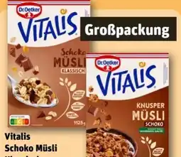 REWE Center Dr. Oetker Vitalis Schoko Müsli klassisch Angebot