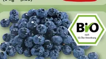 REWE Rewe Bio Heidelbeeren Angebot