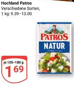 Globus Hochland Patros Angebot