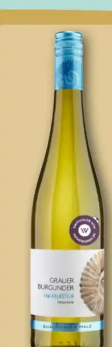 REWE Weingut Kendermanns Grauer Burgunder vom Kalkstein Angebot