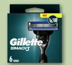 REWE Gillette Mach3 Rasierklingen Angebot
