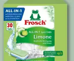 REWE Frosch Limonen Geschirrspül-Tabs Alles-in-1 Angebot