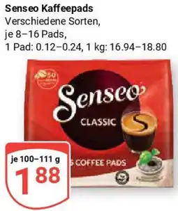 Globus Senseo Kaffeepads Angebot