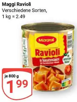 Globus Maggi Ravioli Angebot