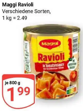 Globus Maggi Ravioli Angebot
