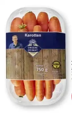 Scheck-in-Center Unsere Heimat Möhren Angebot