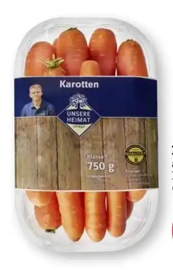 Scheck-in-Center Unsere Heimat Möhren Angebot