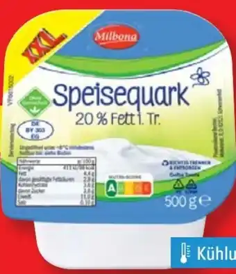 Lidl Milbona Speisequark XXL Angebot