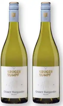 Scheck-in-Center Kruger-Rumpf Grauer Burgunder Angebot