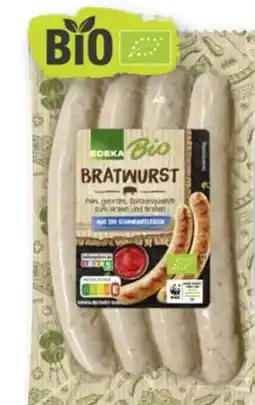 Scheck-in-Center Edeka Bio Bratwurst Angebot