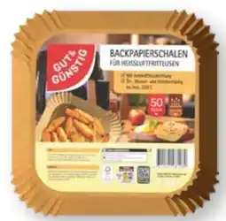Scheck-in-Center Gut & Günstig Backpapierschalen Angebot