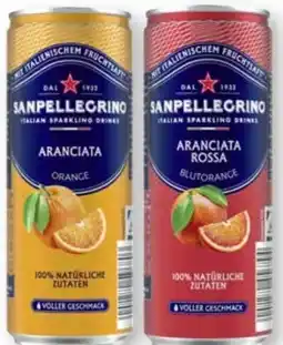 Scheck-in-Center San Pellegrino Aranciata Rossa Angebot