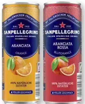 Scheck-in-Center San Pellegrino Aranciata Rossa Angebot