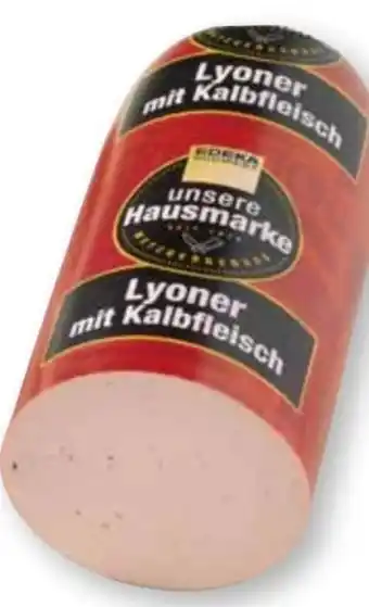 Scheck-in-Center Edeka Südwest Delikatess Lyoner Angebot