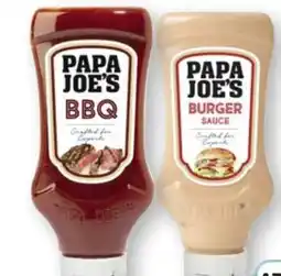 Scheck-in-Center Papa Joe's Italian Eatery BBQ Sauce Angebot