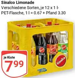 Globus Sinalco Limonade Angebot