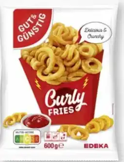 Scheck-in-Center Gut & Günstig Curly Fries Angebot