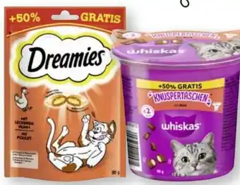 Scheck-in-Center Whiskas Knuspertaschen Angebot