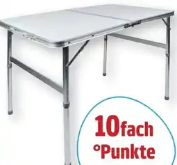 Scheck-in-Center Brüder Mannesmann Werkzeuge Campingtisch Angebot
