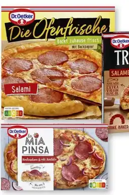 Scheck-in-Center Dr. Oetker Die Ofenfrische Salami Angebot