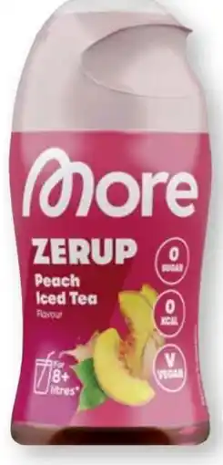 Scheck-in-Center More Nutrition Zerup Peach Ice Tea Angebot