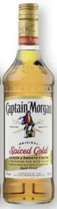 Scheck-in-Center Captain Morgan Original Spiced Gold Rum Angebot