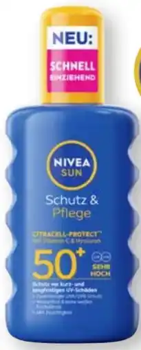 Scheck-in-Center Nivea Sun Spray Schutz & Pflege LF 50+ Angebot