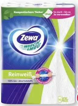 Scheck-in-Center Zewa Wisch & Weg Reinweiss Angebot