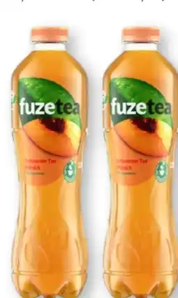 Scheck-in-Center Fuze Tea Pfirsich Angebot