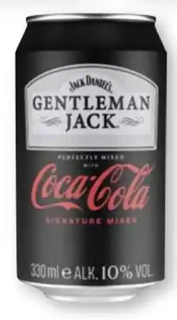 Scheck-in-Center Jack Daniel's Gentleman & Cola Angebot