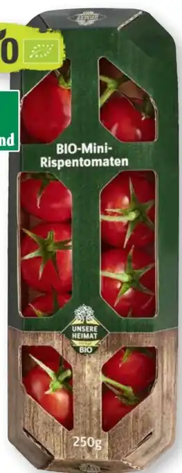 Scheck-in-Center Unsere Heimat Echt & Gut Bio Mini Rispentomaten Angebot