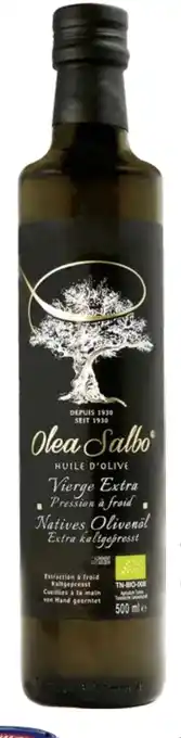 Edeka Olea Salbo Bio Natives Olivenöl Extra Angebot