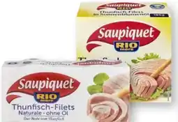 Scheck-in-Center Saupiquet Rio Mare Gourmet-Thunfisch-Filets Angebot