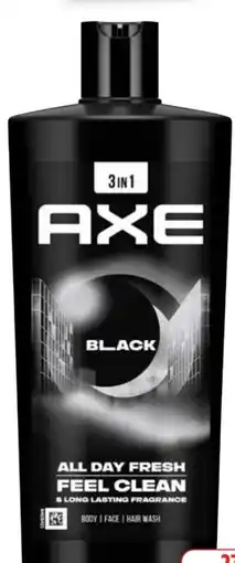 Edeka Axe Duschgel Black Angebot