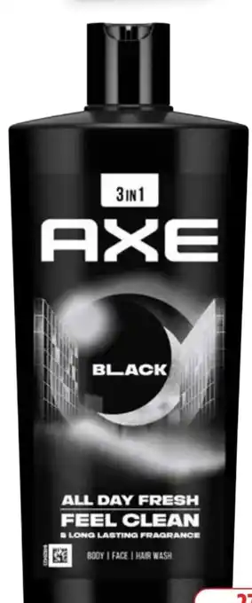 Edeka Axe Duschgel Black Angebot