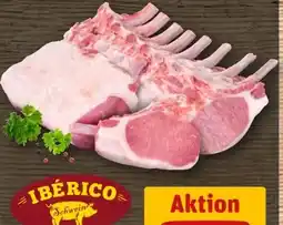 REWE Ibérico Chuletero Rack Schweine Kotelett Angebot