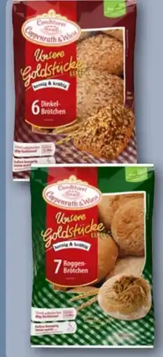 REWE Coppenrath & Wiese Unsere Goldstücke Dinkelbrötchen Angebot