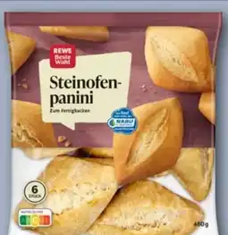 REWE Rewe Beste Wahl Steinofen Panini Angebot