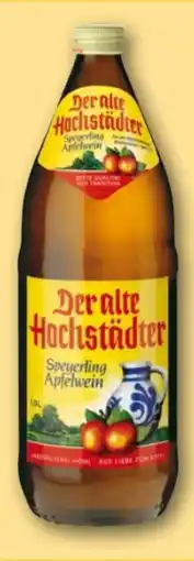 REWE Center Der alte Hochstädter Speyerling Apfelwein Angebot