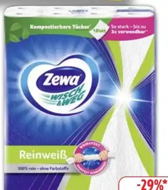 Edeka Zewa Wisch & Weg Reinweiss Angebot