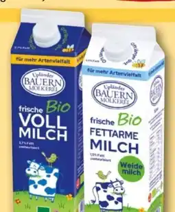 REWE Center Upländer Bauern Molkerei Bio Fettarme Milch Angebot